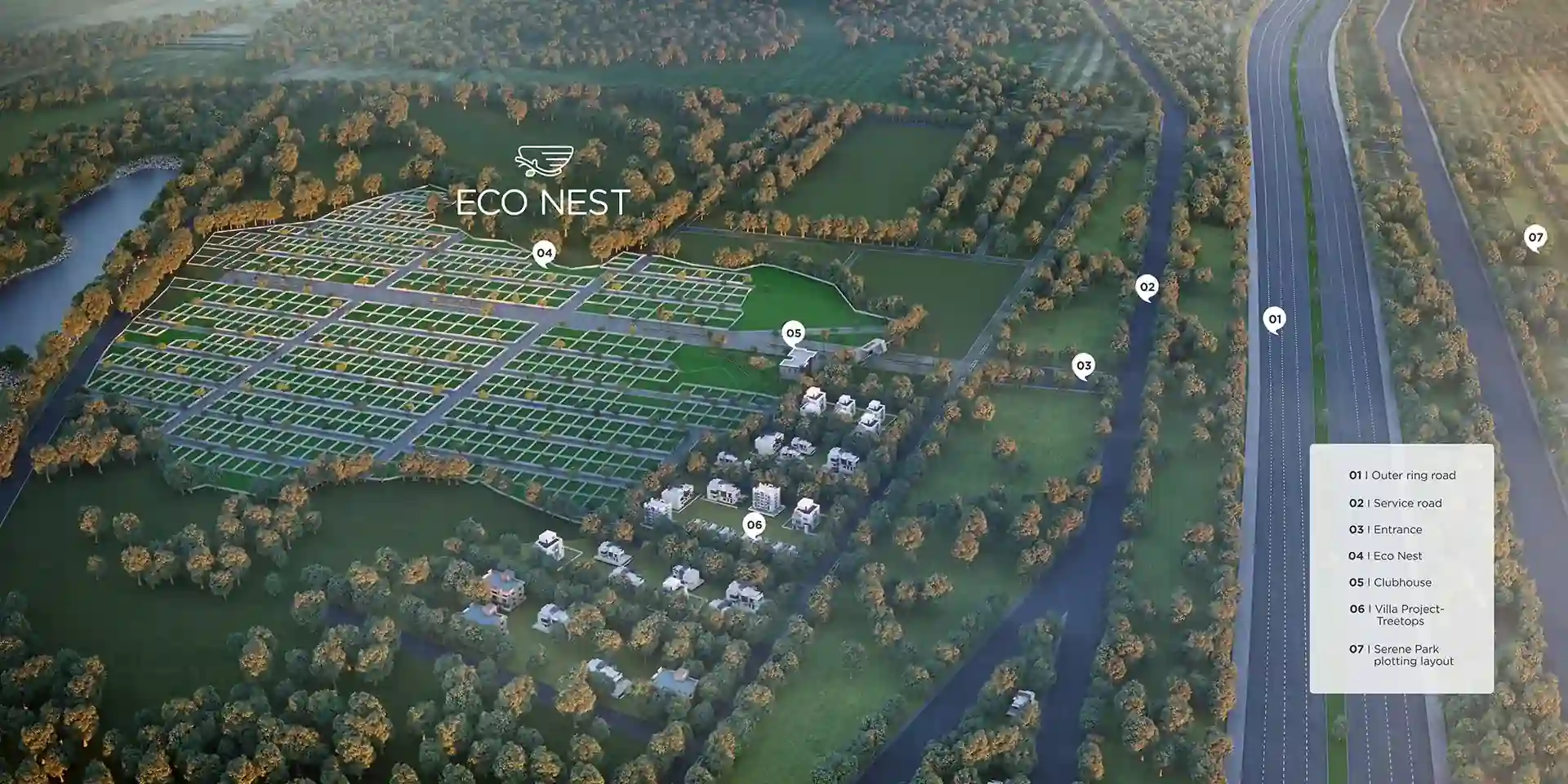 hmda plots for sale in shamirpet | econest shamirpet